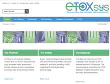 Tablet Screenshot of etoxsys.com